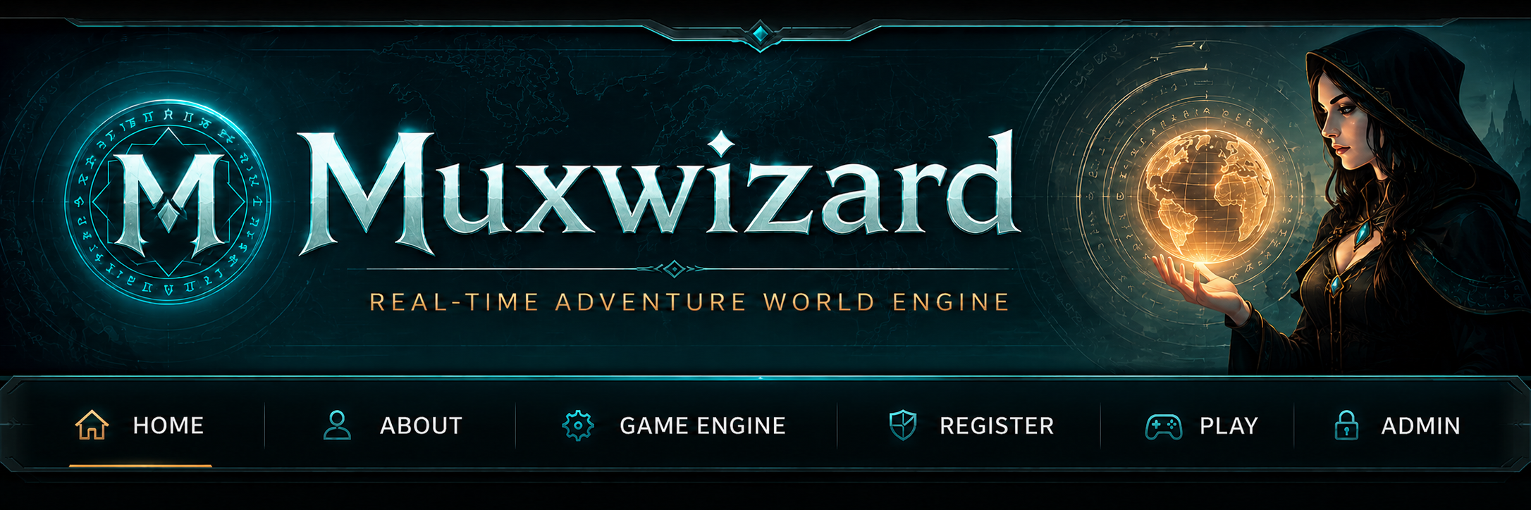 Muxwizard - Real-time Adventure World Engine